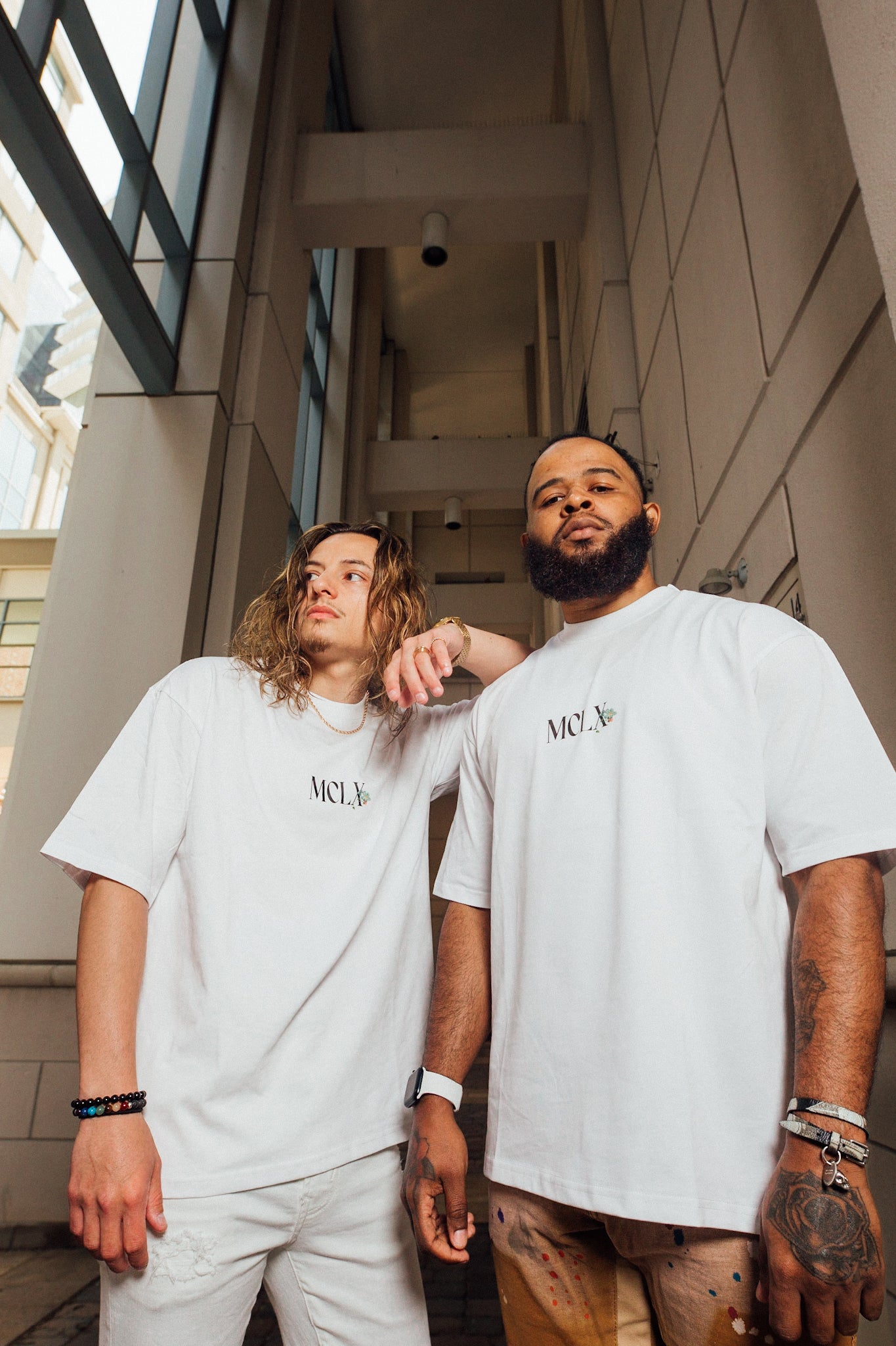 Oversized "MCLX" T-shirt