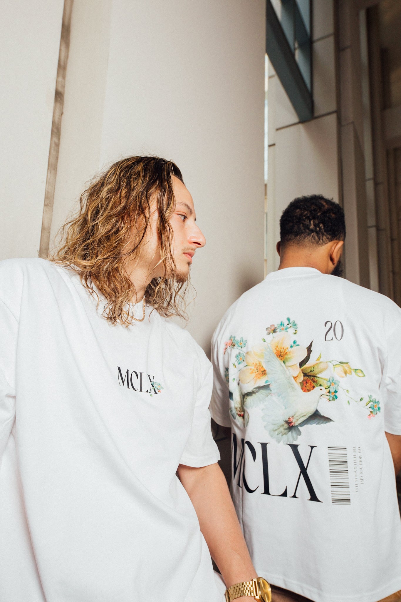Oversized "MCLX" T-shirt